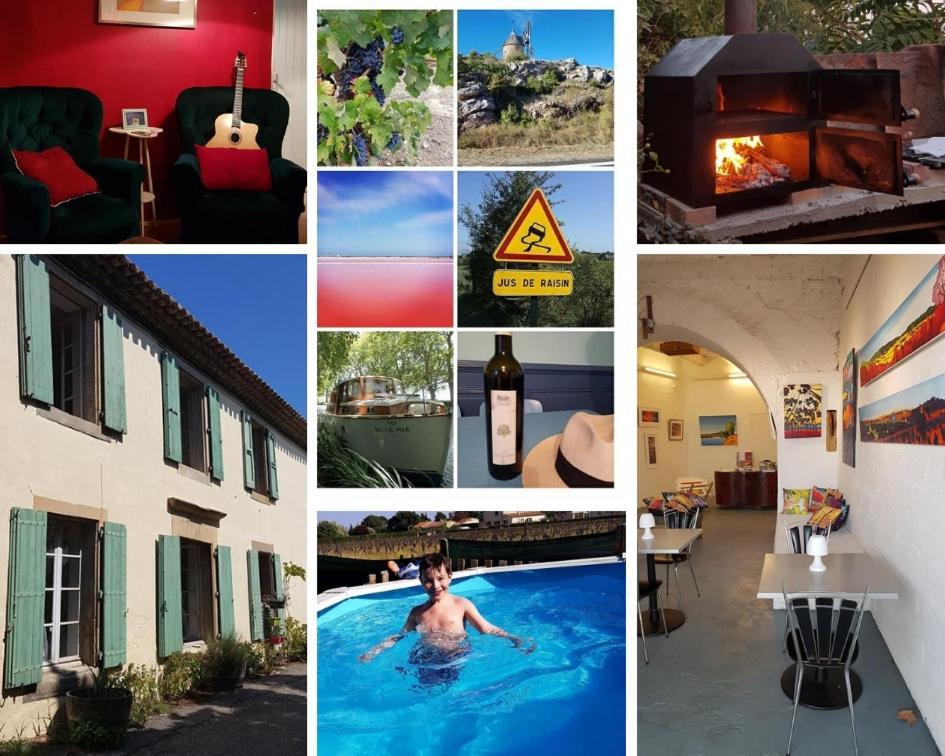 Bed and Breakfast Inspire Azille Exteriér fotografie